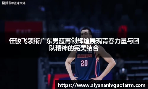 任骏飞领衔广东男篮再创辉煌展现青春力量与团队精神的完美结合